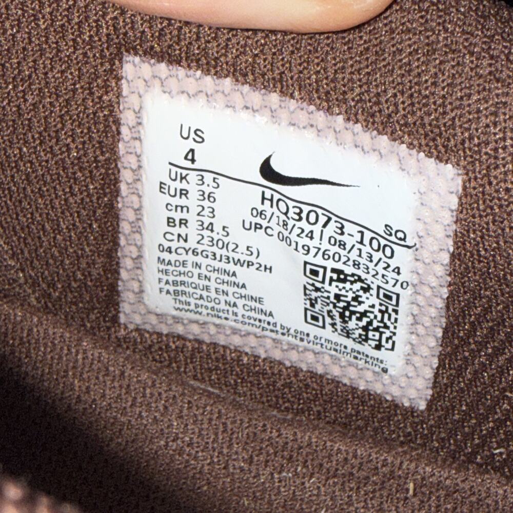 Nike Travis Scott Zoom Field Jaxx Lace-Up Light Chocolate HQ3073-100 Size 4 - Picture 8 of 8